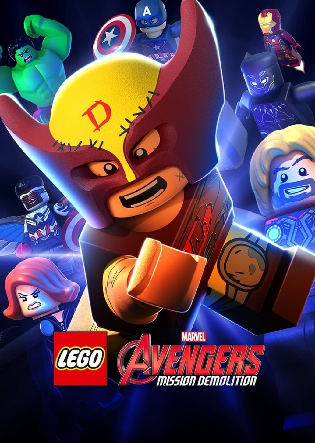 Постер LEGO Marvel Avengers: Mission Demolition
